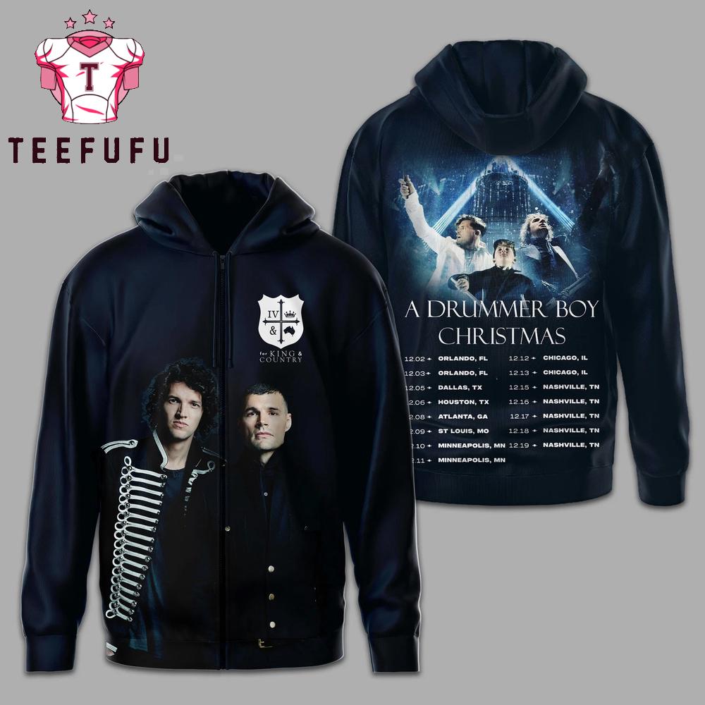 For King And Country A Drummer Boy Christmas Hoodie