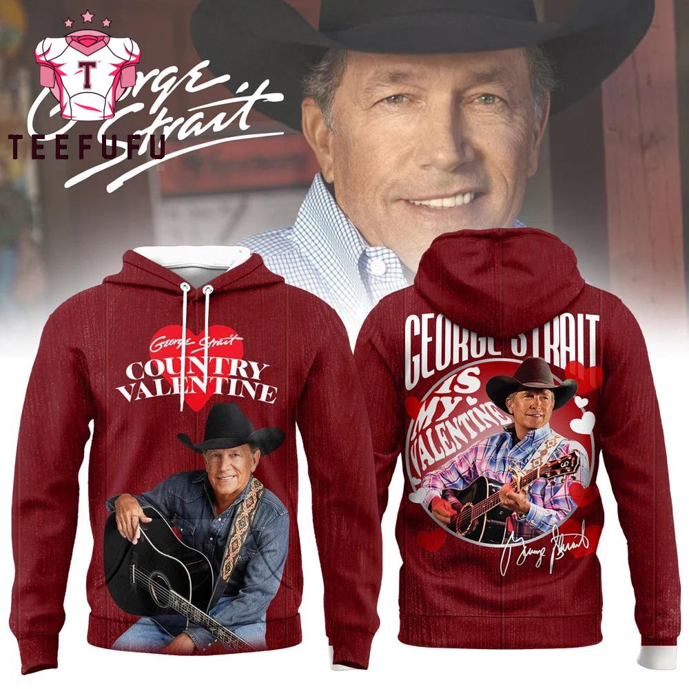 George Strait 2026 Valentine's Day Hoodie
