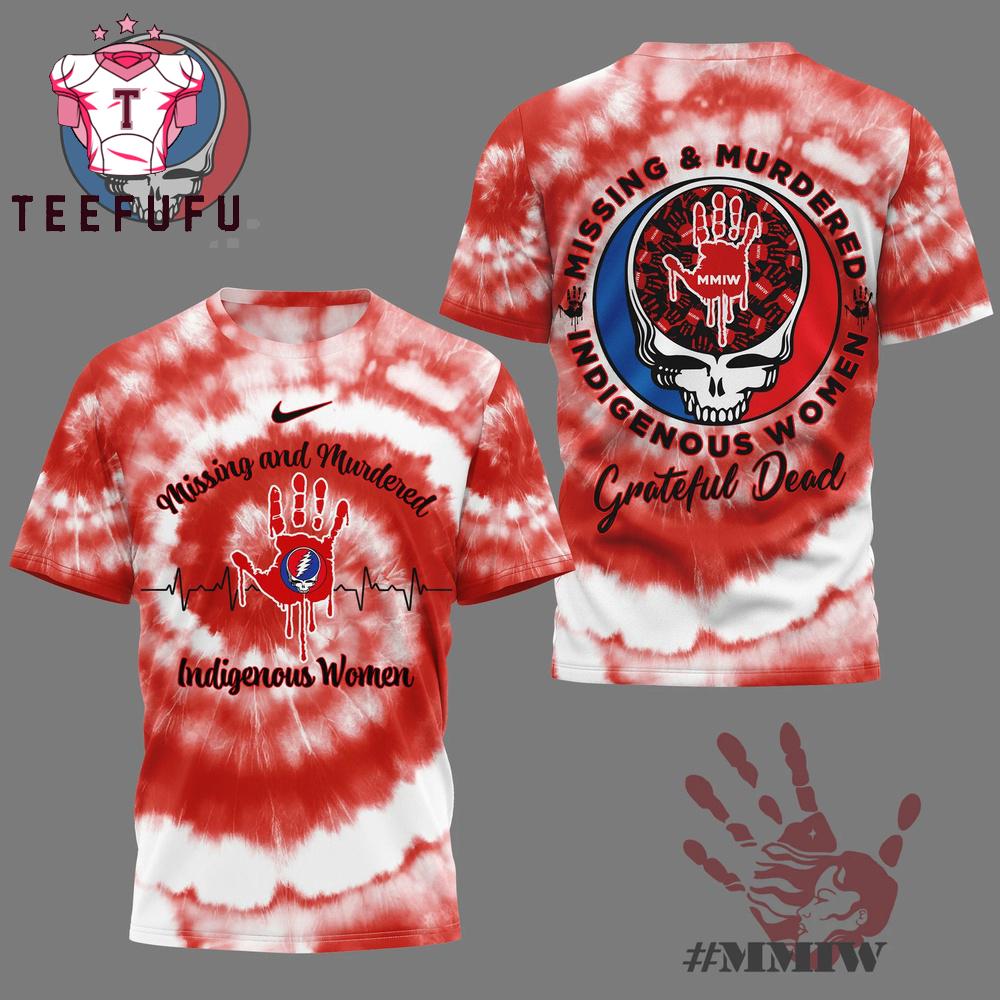 Grateful Dead Missing & Murdered Indigenous Women Awareness New 3D Shirt