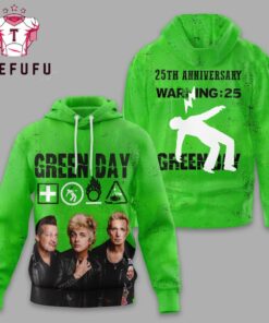 Green Day 25th Anniversary 2026 Special New Hoodie