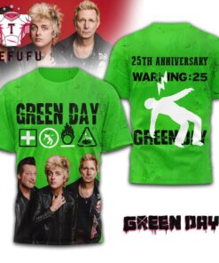 Green Day 25th Anniversary 2026 Special New T Shirt