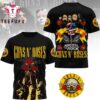 Guns N Roses Monsters of Rock 2026 3D Shirt
