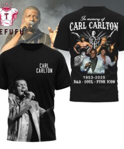 In Memory of Carl Carlton 1953-2025 3D Shirt
