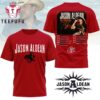 Jason Aldean Full Throttle 2026 Tour Red T Shirt