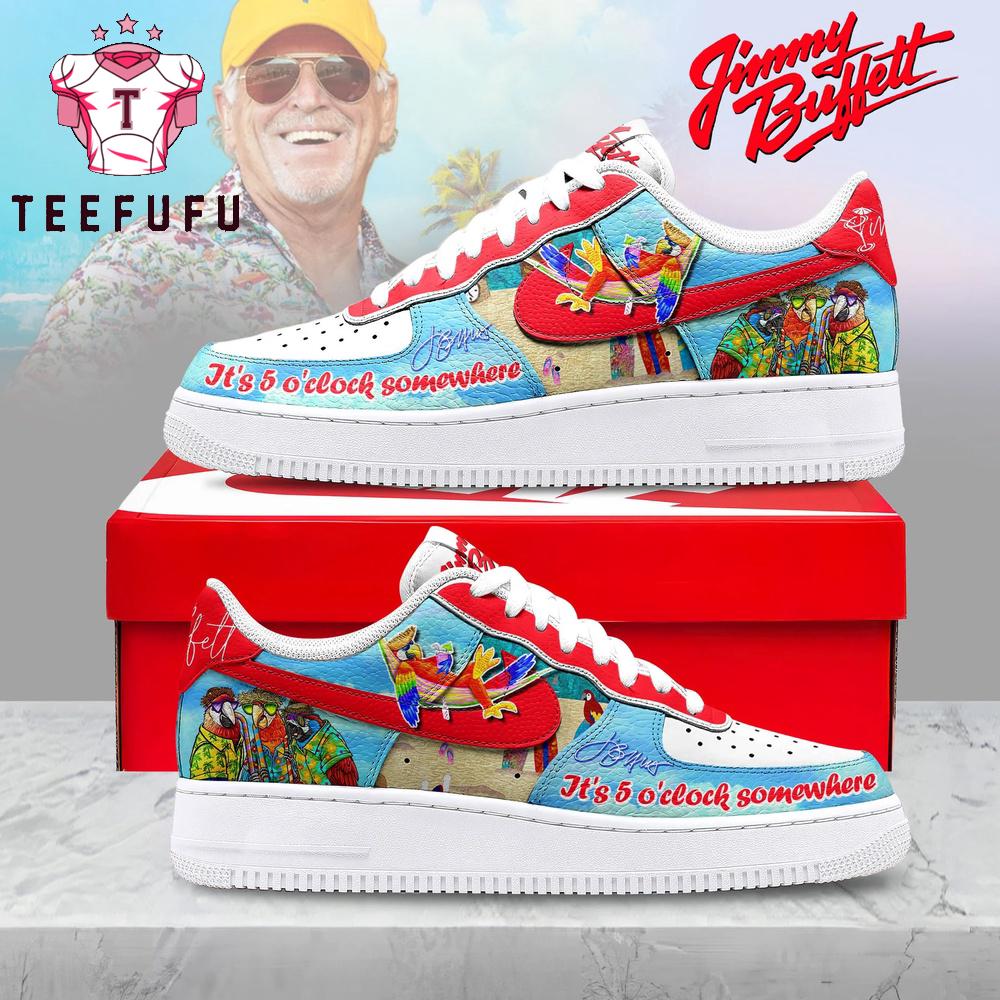 Jimmy Buffet 2026 Music Signature Air Force 1 Shoes Sneaker