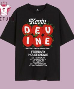 Kevin Devine February House Shows 2026 T Shirt