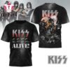 Kiss Band Alvie 2026 Music Signature 3D Shirt