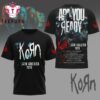 Korn Latin America 2026 Tour Special New 3D Shirt