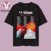 La Texana LA CASA QUE CAE EN VIVO 2026 Tour T Shirt