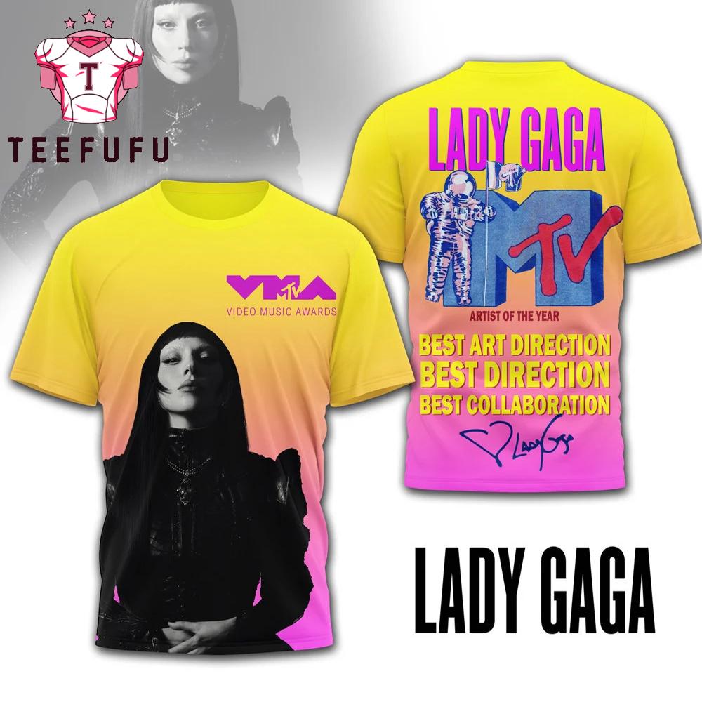 Lady Gaga MTV Video Music Awards 2025 3D Shirt