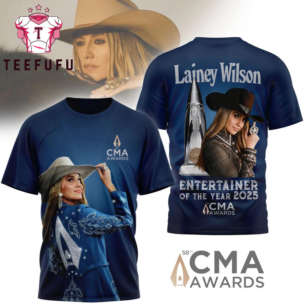 Lainey Wilson 2025 CMA Awards Graphic Music 3D Shirt
