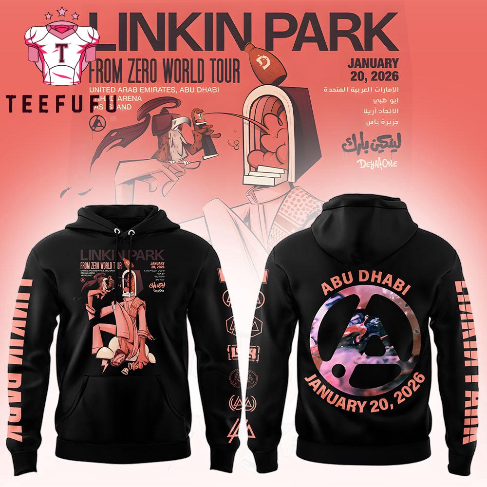 LINKIN PARK From Zero World Tour 2026 Limited Hoodie Shirt