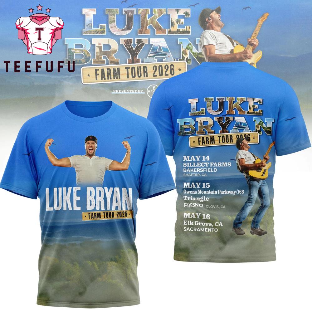 Luke Bryan Farm Tour 2026 T Shirt