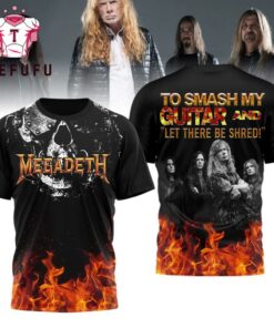 Megadeth Let There Be Shred Graphic Music 2026 3D Shirt