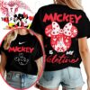 Mickey Minnie XoXo is My Valetine Special New Black Unisex T Shirt 2 Mickey Minnie XoXo is My Valetine Special New Black Unisex T Shirt