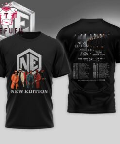 New Edition Music Graphic 2026 Tour Limited 3D Shirt