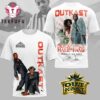 OutKast Rock And Roll Hall of Fame Induction 2025 Signature White T Shirt