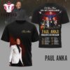 Paul Anka A Man And His Music 2026 Tour 3D Shirt