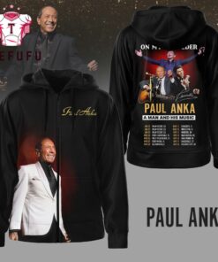 Paul Anka A Man And His Music 2026 Tour Hoodie