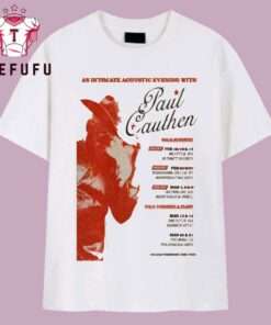 Paul Cauthen Poster Solo Acoustic Tour 26 T Shirt