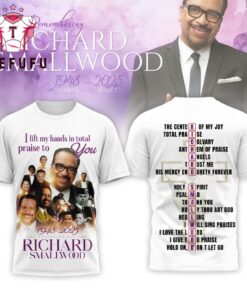 Remembering Richard Smallwood 1948-2025 New 3D Shirt