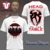 Roman Reigns Head of the Table 2026 White T Shirt