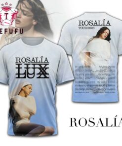 Rosalia Lux Lux Lux Tour 2026 3D Shirt