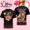 Scooby-Doo Happy Valentine’s Day 2026 Black 3D Shirt 3 Scooby-Doo Happy Valentine’s Day 2026 Black 3D Shirt