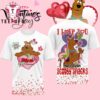 Scooby-Doo Happy Valentine’s Day 2026 White 3D Shirt