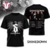Shine Down Music Graphic Tour 2026 3D Shirt