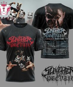 Slaughter to Prevail the Grizzly Winter 2026 Tour Limited 3D Shirt