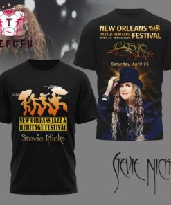 Stevie Nicks 2026 Festival Black 3D Shirt