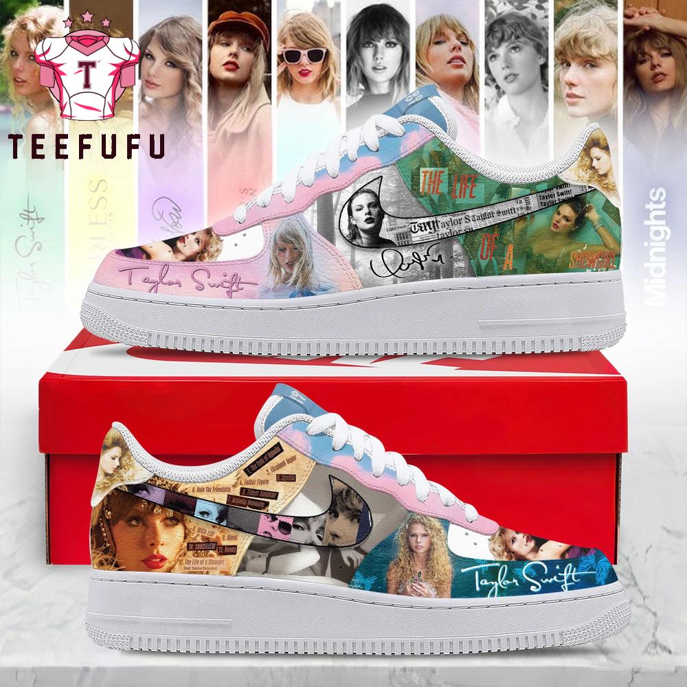 Taylor Swift the Life of a Show Girl 2026 Air Force 1 Shoes Sneaker