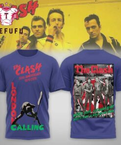 The Clash 50th Anniversary Limited 3D Shirt