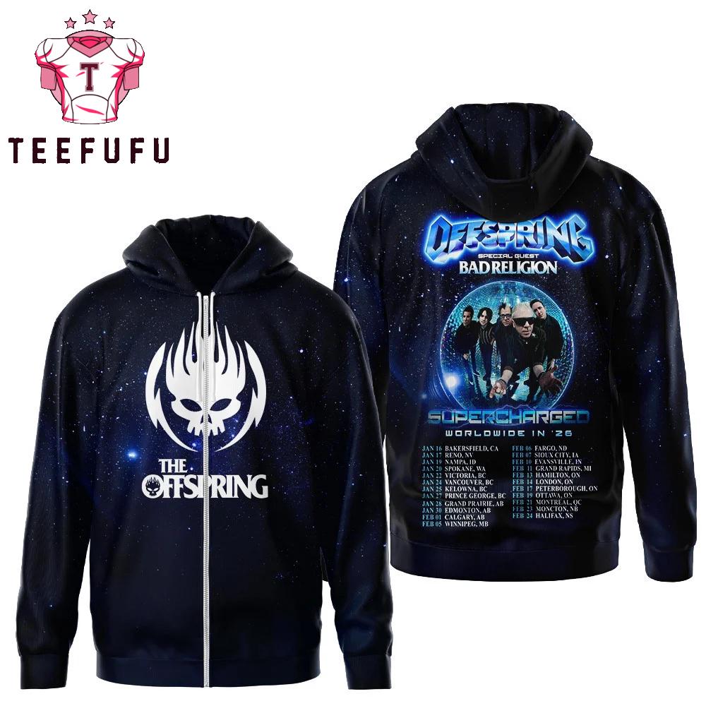 The Offspring Super Charged Worldwide in 2026 Hoodie
