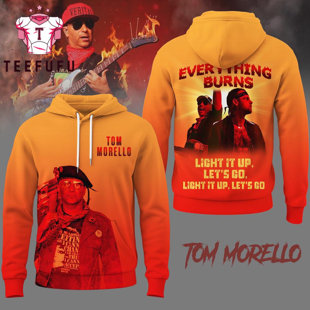 Tom Morello Everything Burns Hoodie