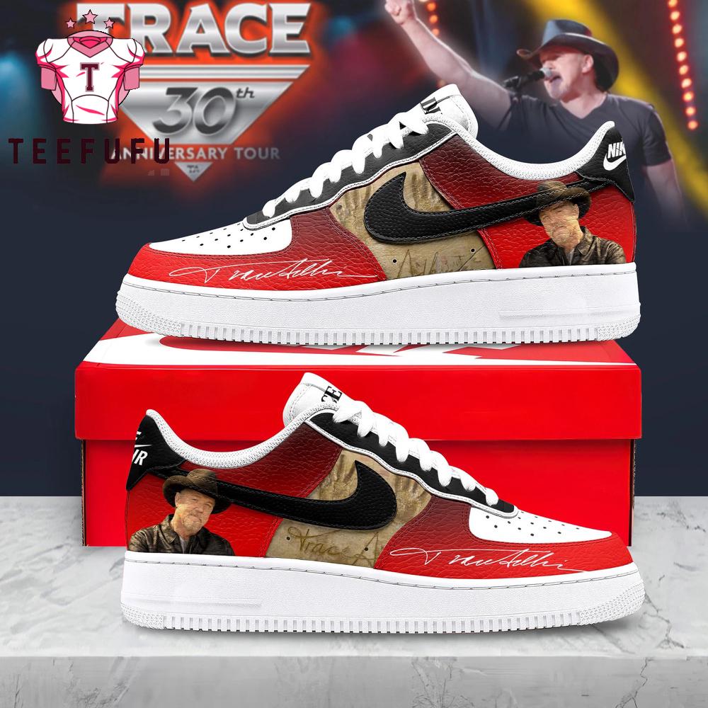 Trace Adkins Announcing The 2026 30th Anniversary Tour Air Force 1 Shoes Sneaker