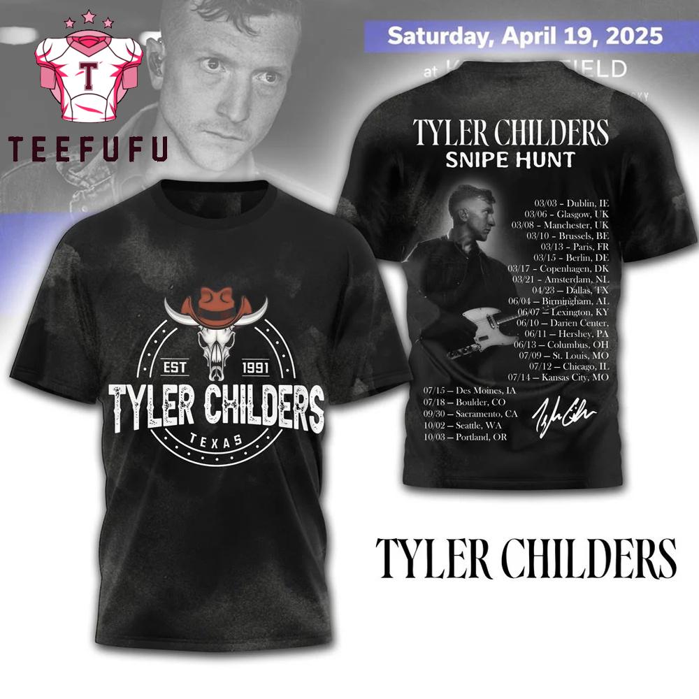 Tyler Childers Snipe Hunt Signature T Shirt