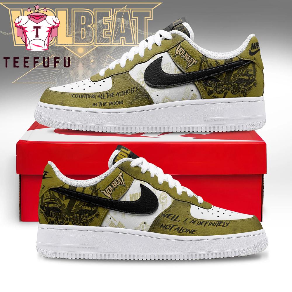 Volbeat 2026 Air Force 1 Shoes Sneaker