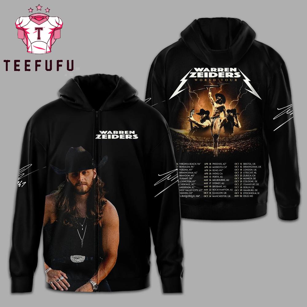 Warren Zeiders World Tour 2026 Hoodie