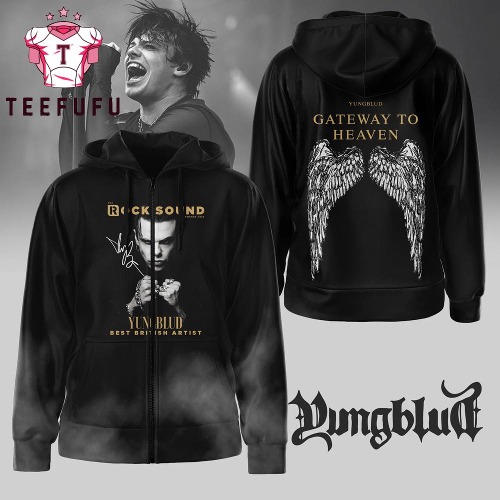 Yungblud the Rock Sound 2026 Zip Hoodie