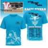 Zach Bryan With Heaven on Tour 2026 Schedule 3D Shirt