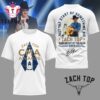 Zach Top 2025 CMA Awards Graphic Signature White 3D Shirt