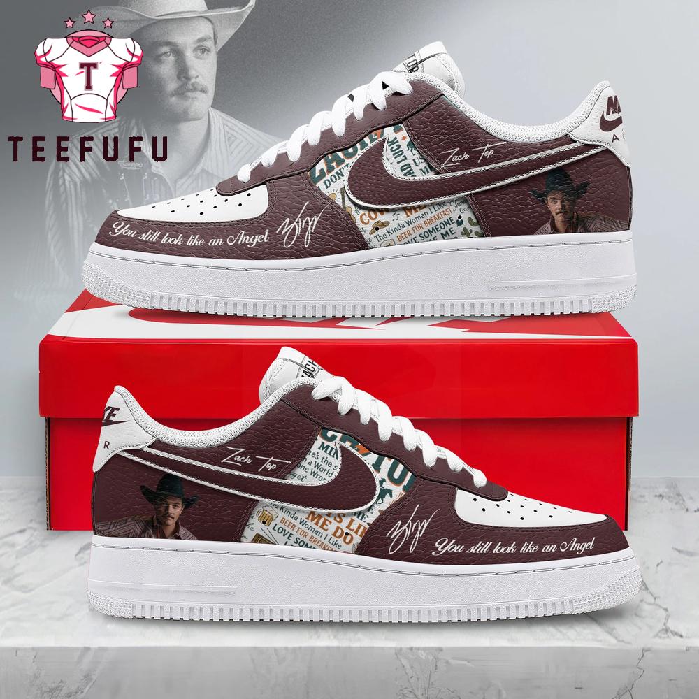 Zach Top 2026 Music Signature Air Force 1 Shoes Sneaker