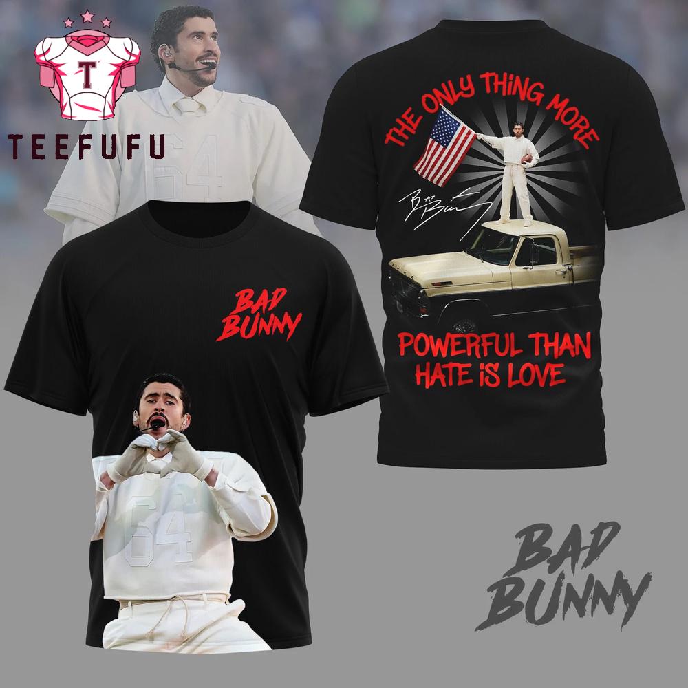 Bad Bunny The Only Thing More 3D Shirt
