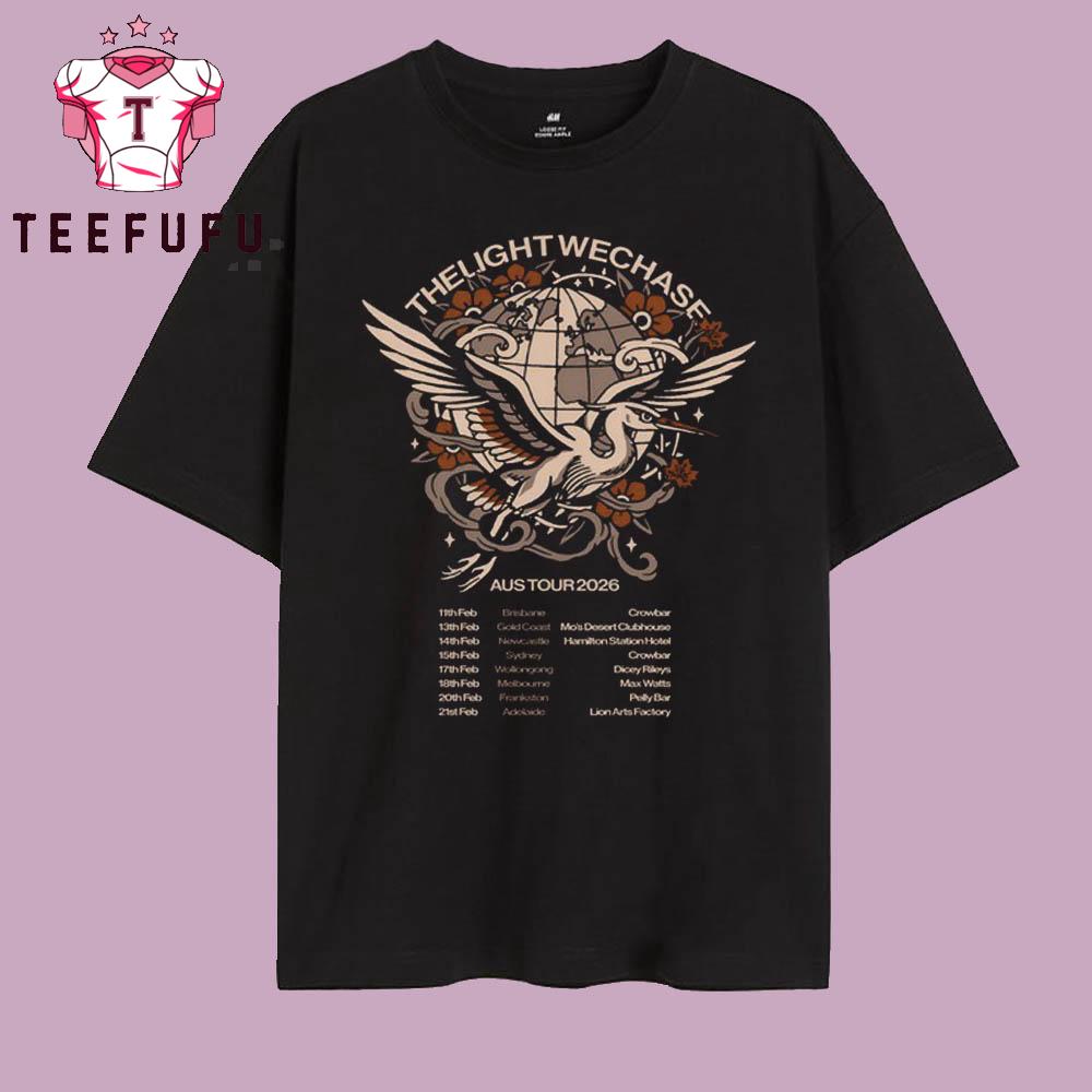 Bloom Band Australian Tour 2026 T Shirt