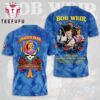 Bob Weir x Grateful Dead Vintage Rock Style 3D T-Shirt