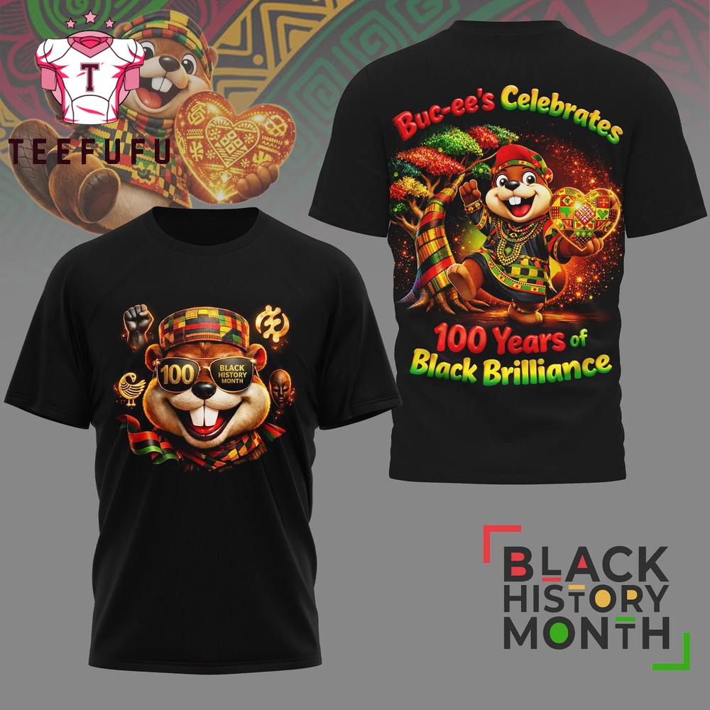Buc-ee's Black History Month 3D Shirt