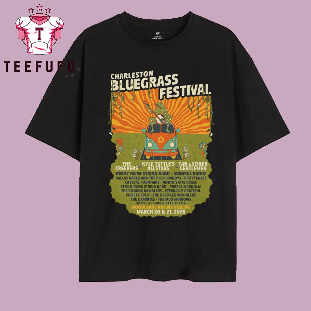 Charleston Bluegrass Festival T Shirt
