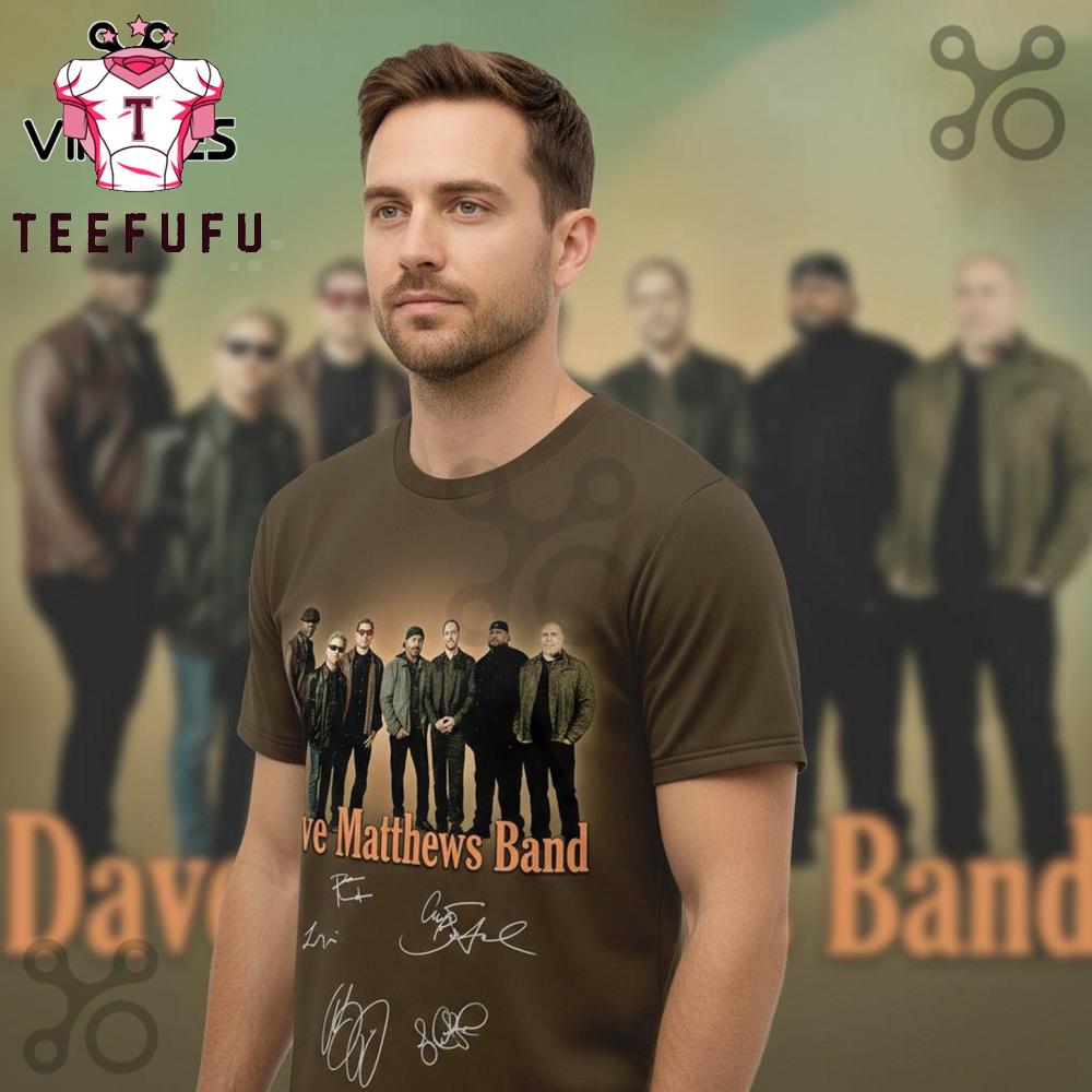 Dave Matthews Band Summer Tour 2026 3D Shirt